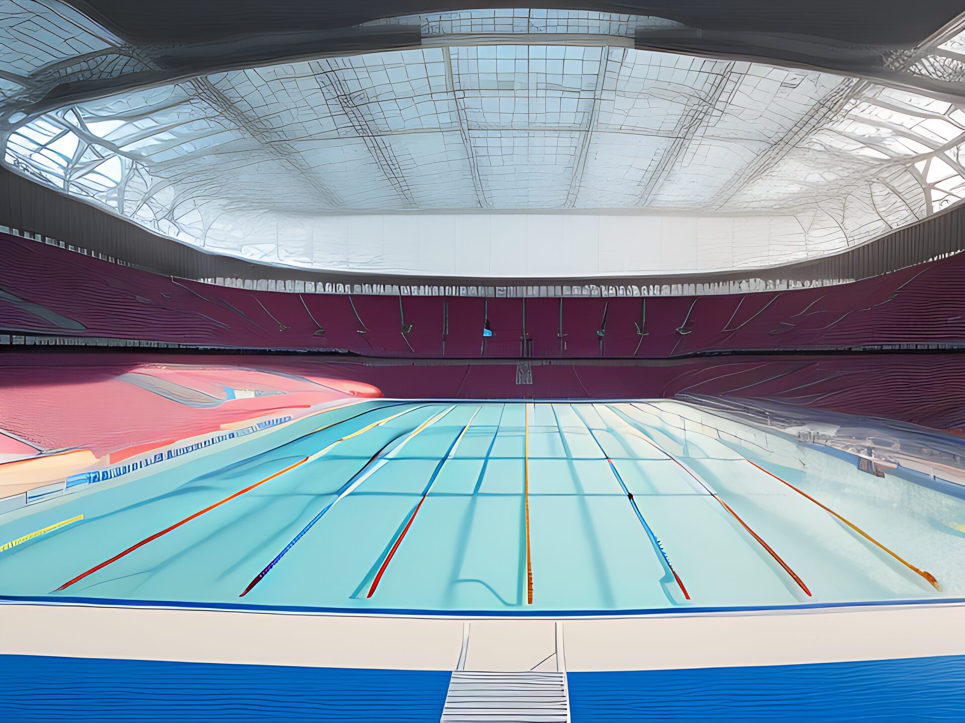 R&P Access - rope access (27) - Olympic aquatic centre, stadium