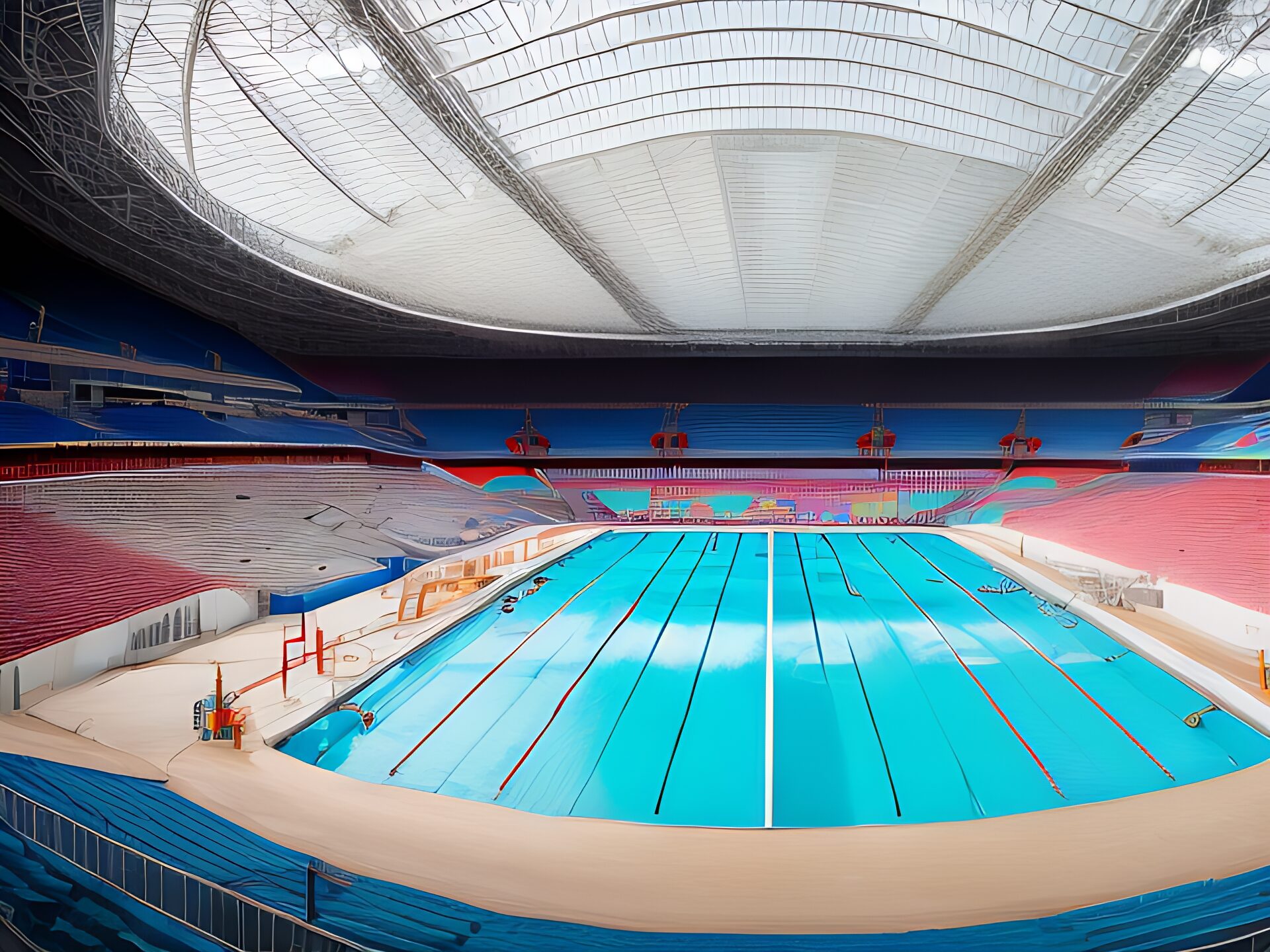 R&P Access - rope access (30) - Olympic Aquatics Centre R&P Access - rope access - Olympic Aquatics Centre